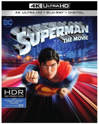 Blu Ray Superman: La Película 2d - 4k - Stock - Nuevo