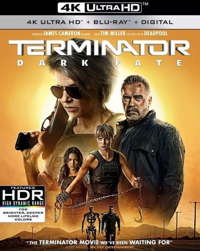 Blu Ray Terminator: Dark Fate 2d - 4k - Stock - Nuevo