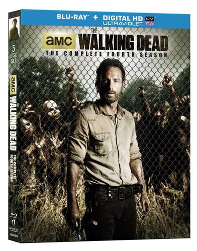 Blu Ray Walking Dead: Cuarta Temporada - Stock - Sellado