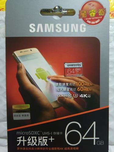 Micro Sd Samsung 64gb *original* *delivery*