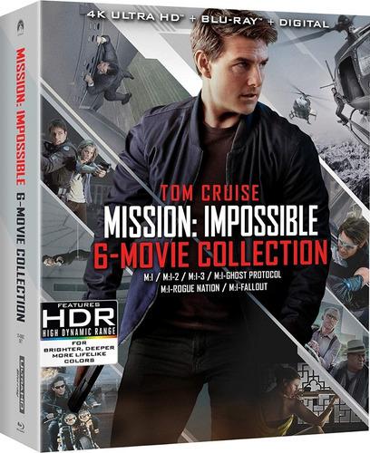 Misión Imposible 6 Películas Blu-ray 4k Uhd Colección
