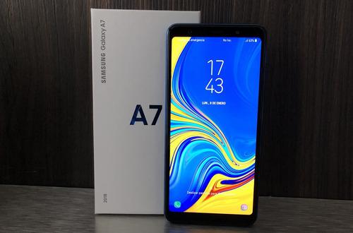 Samsung Glalaxy A7 2018 De 128 Gb Nuevos + Garantía