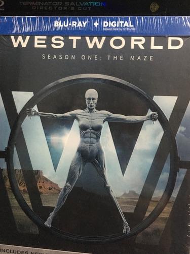 Westworld Primera Temporada Bluray Digipack Nuevo Y Sellado