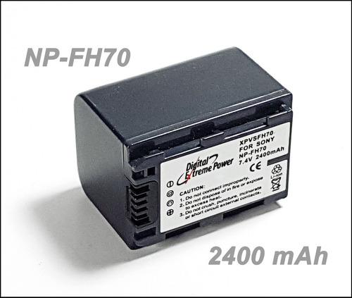 A64 Bateria Np-fh70 Alta Capacidad Video Camara Serie H Sony