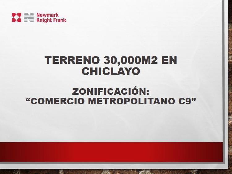 Alquiler de Terreno Industrial en Chiclayo 30,000 m²