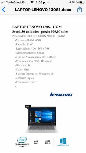 Laptop Lenovo 130s-11igm