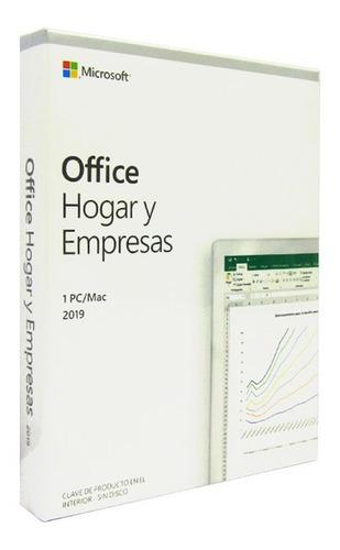 Microsoft Office Hogar Y Empresas 2019, 1 Pc, Español