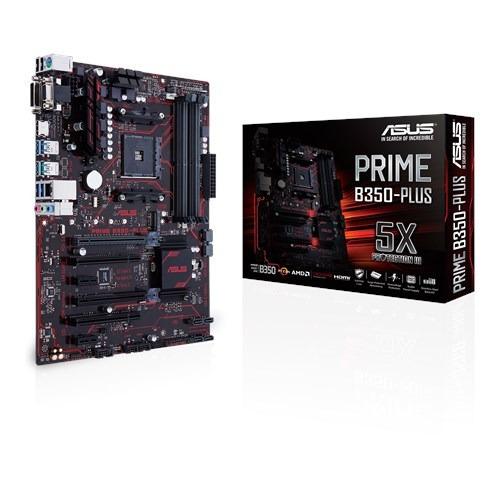 Motherboard Asus Prime B350-plus, Am4, Amd B350, Ddr4