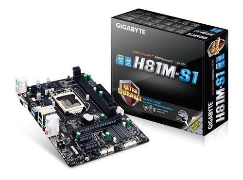 Motherboard Gigabyte Intel 1150 Ga-h81m-s1