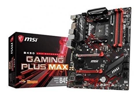 Motherboard Msi B450 Gaming Plus Max, Am4, B450, Ddr4