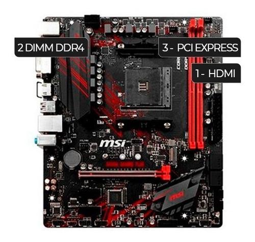 Motherboard Msi B450m Gaming Plus