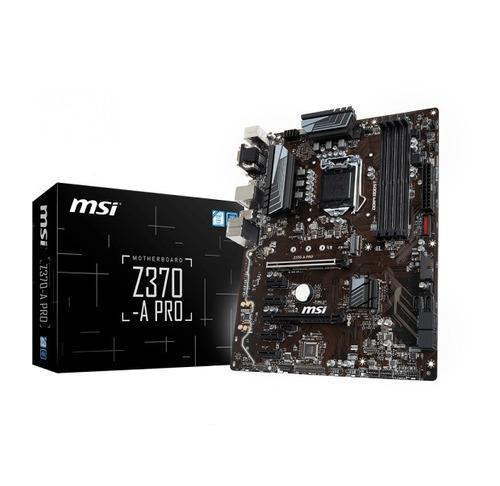 Motherboard Msi Z370-a Pro, Lga1151, Z370, Ddr4, Sata 6.0
