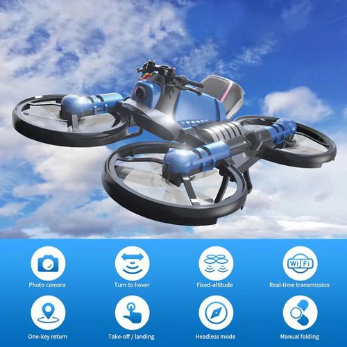 Moto-drone Convertible 2 En 1, Control Pulsera Super Oferta!