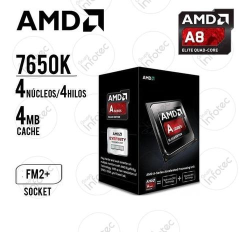 Procesador Amd A8 7650k 3.30 Ghz, 4 Mb Cache L2, Fm2+