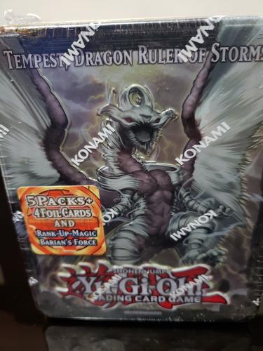 Yugioh Tempest Dragon Ruler Of Storms Collector Tin Yu-gi-oh