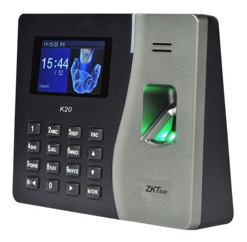Control Acceso Asistencia Zkteco K20 Conexión Tcp/ip