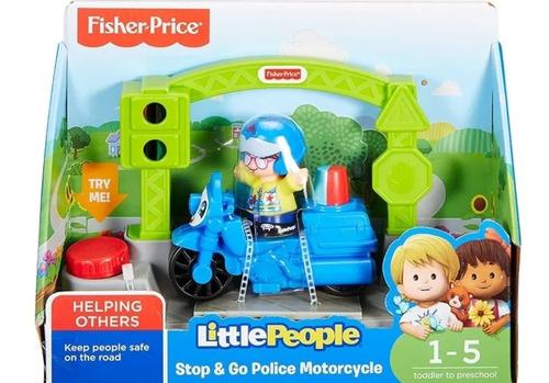 Little People Moto De Policía - Fisher Price