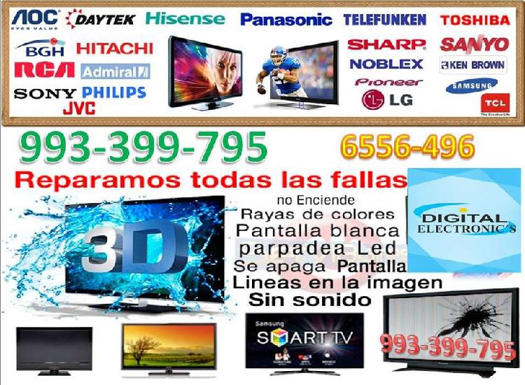 REPARACION PANTALLAS LED 4K TECNICOS DE SMART TV LED LCD