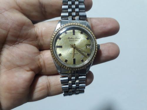 Reloj Antiguo Mathey Tissot Grand Prix - Suizo - 60's
