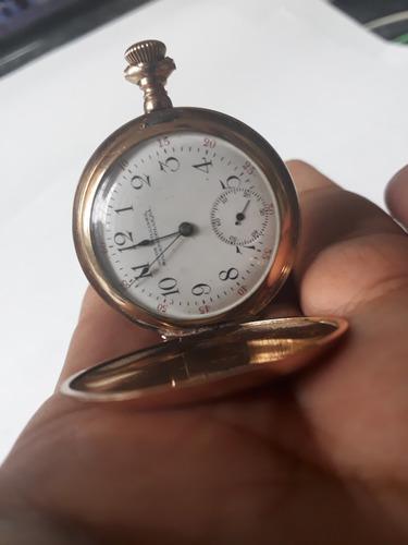 Reloj Bolsillo Keystone Case Pocket Chapa Oro 1905