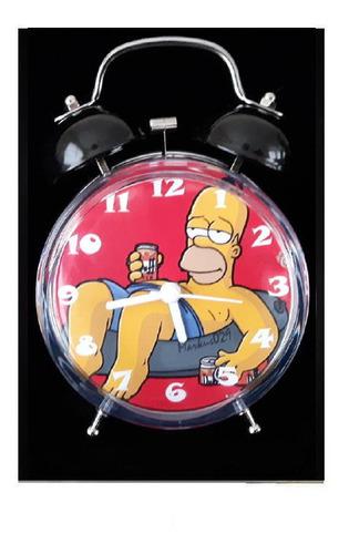 Reloj Despertador Est. Vintage Homero Simpson