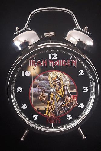 Reloj Despertador Iron Maiden Killers