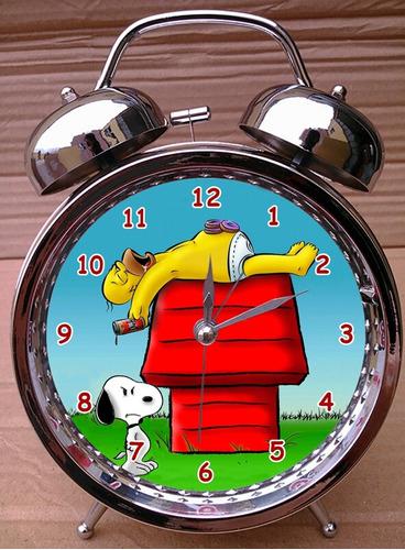 Reloj Despertador Snoopy Homero Simpson