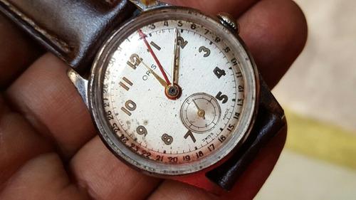 Reloj Oris Pointer De Cuerda Fechador Made In Swis