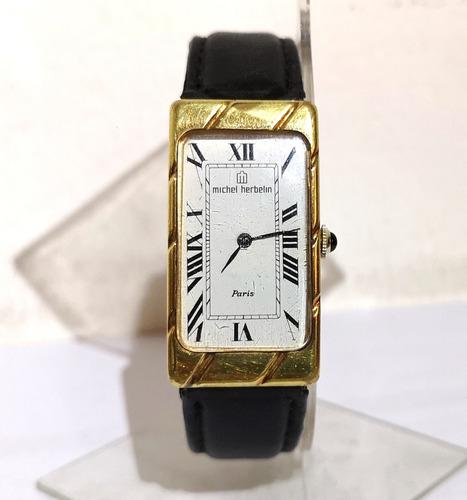 Reloj Vintage Michel Herbelin Cuerda Unisex 1970s