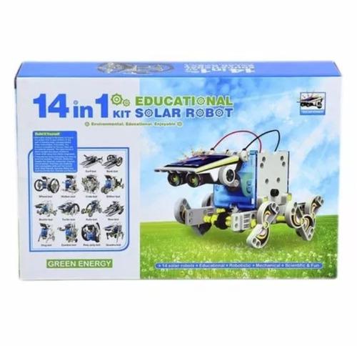 Robot Solarr 14 En 1 Kit Solar Robot Educotional