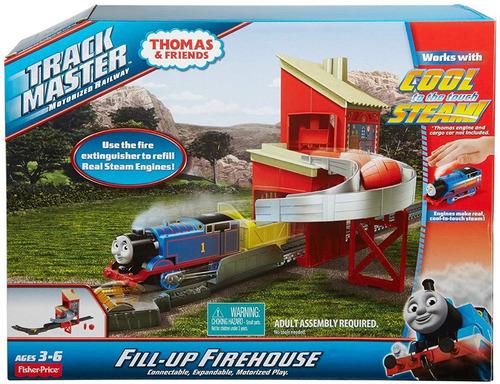 Thomas Trackmaster Fill Up Firehouse (no Incluye Tren)