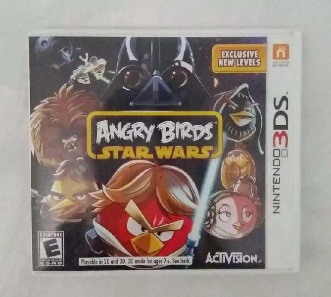 Angry birds star wars nintendo 3ds caja vacia