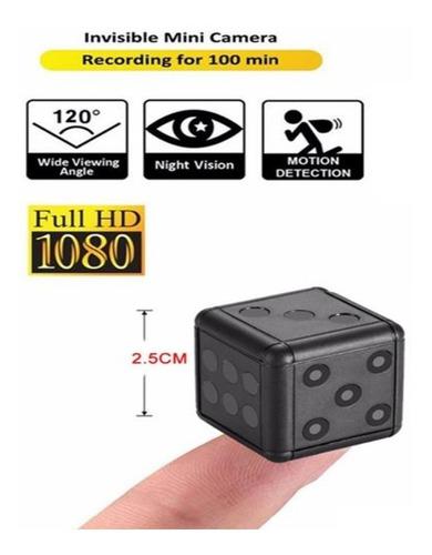 Mini Cámara De Video Sq16 1080p Hd, Tipo Dado