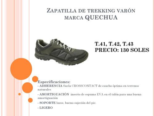 Zapatilla Para Varón Marca Quechua - 130 Soles