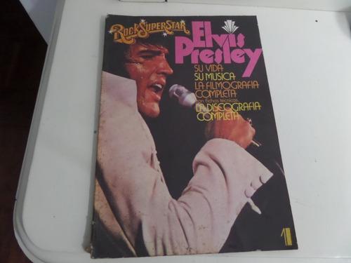 7k Antiguo Libro Revista Elvis Presley Discografia
