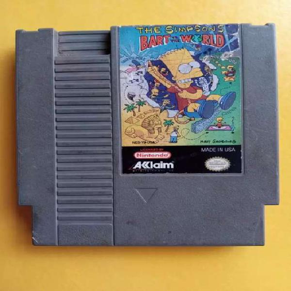 Bart vs World NES Nintendo