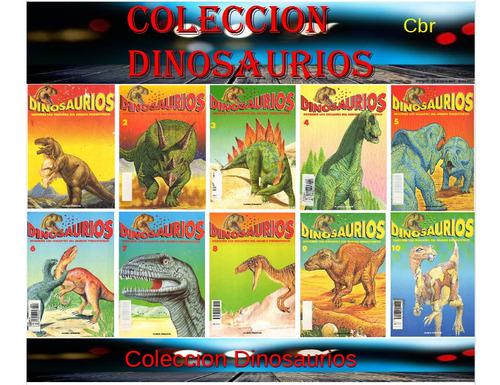 Coleccion Revistas Dinosaurios Cbr Color