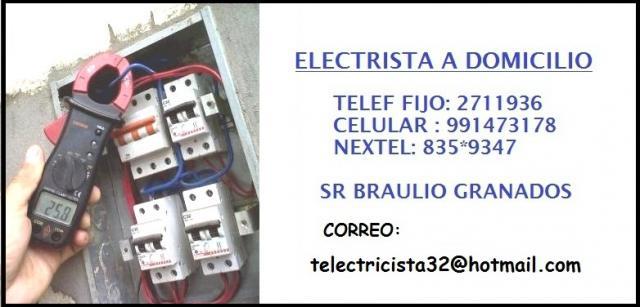 ELECTRICISTA CAPAZ EN MODERNIZACION Y REPARACION 991473178