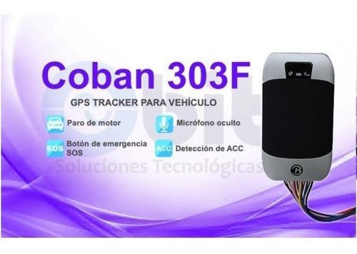 Gps Tracker Marca Coban 303f Bloqueo Motor, Microfono