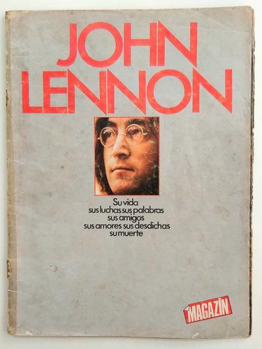 John Lennon Revista 15 Diciembre 1980 Vida Muerte Beatles