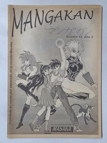 Mangakan #12 Revista Manga Anime 90s Perú Sugoi Masaka