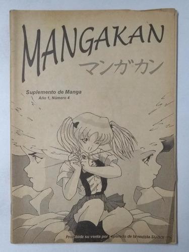 Mangakan #4 Revista Manga Anime 90s Perú Sugoi Masaka