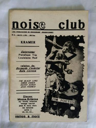 Noise Club Fanzine Punk Rock 1992
