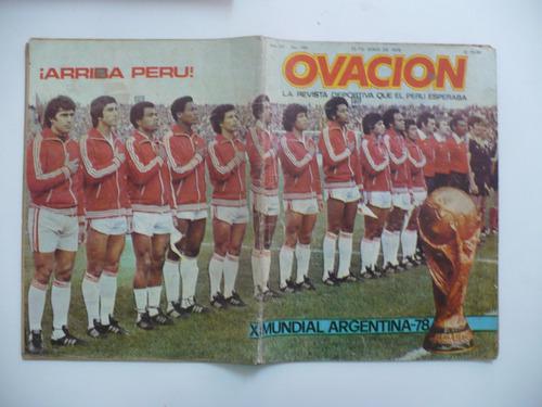 Ovacion Revista Deportiva Del Peru Argentina 78 Numero 149