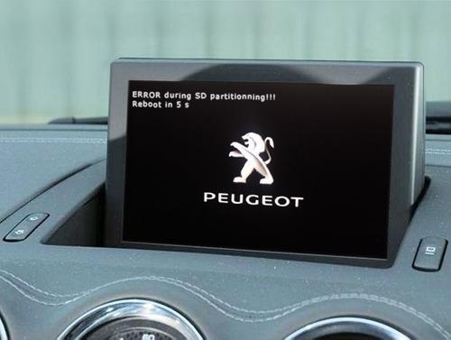 Reparación Error Inicio Peugeot Citroen Rt6 Pantalla Negra