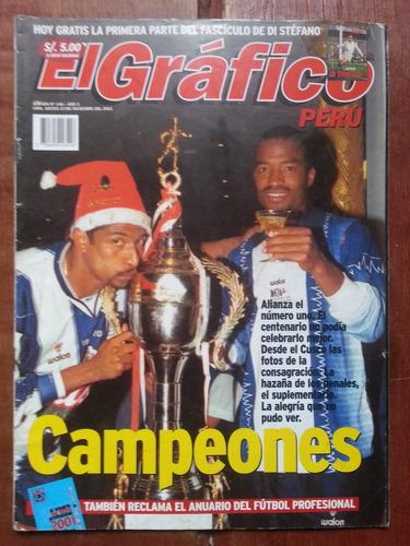 Revista El Grafico Peru Portada Alianza Lima Campeones