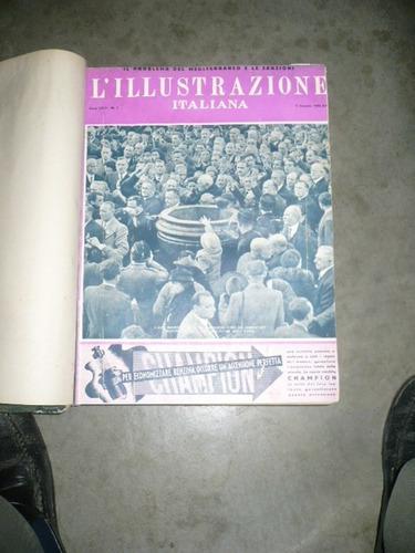Revista L´illustrazione Italiana. Año 1936