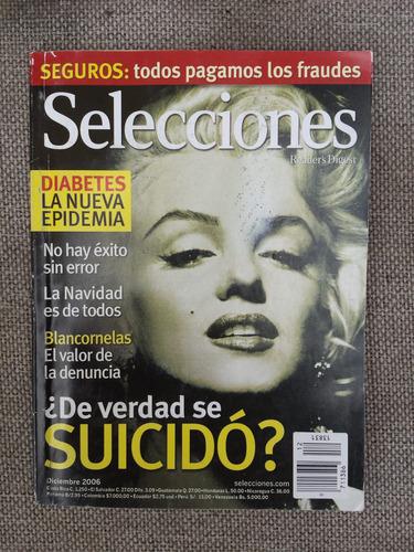 Revista Selecciones Marilyn Monroe Año 2006