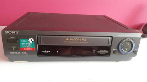 Sony Vhs -video Cassette Recorder 4 Head Extra Play