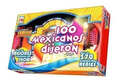 100 mexicanos Dijeron Board Game (spanish Edition)